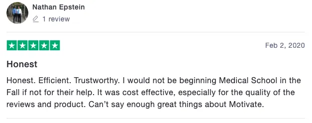 Motivate MD Review