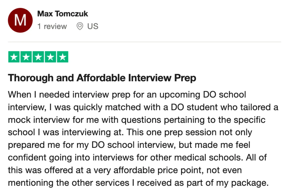 Med School Interview Prep
