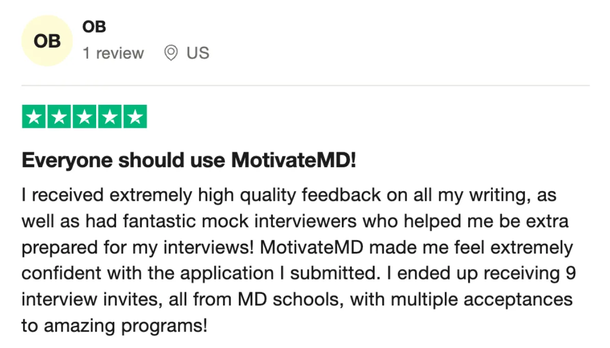 Med School Mock Interview