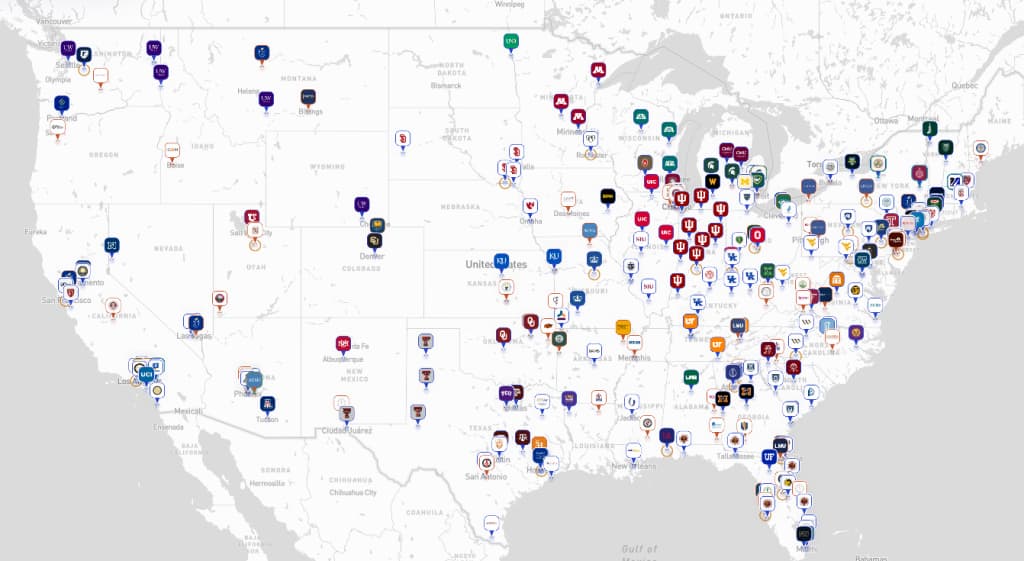 Med School Map